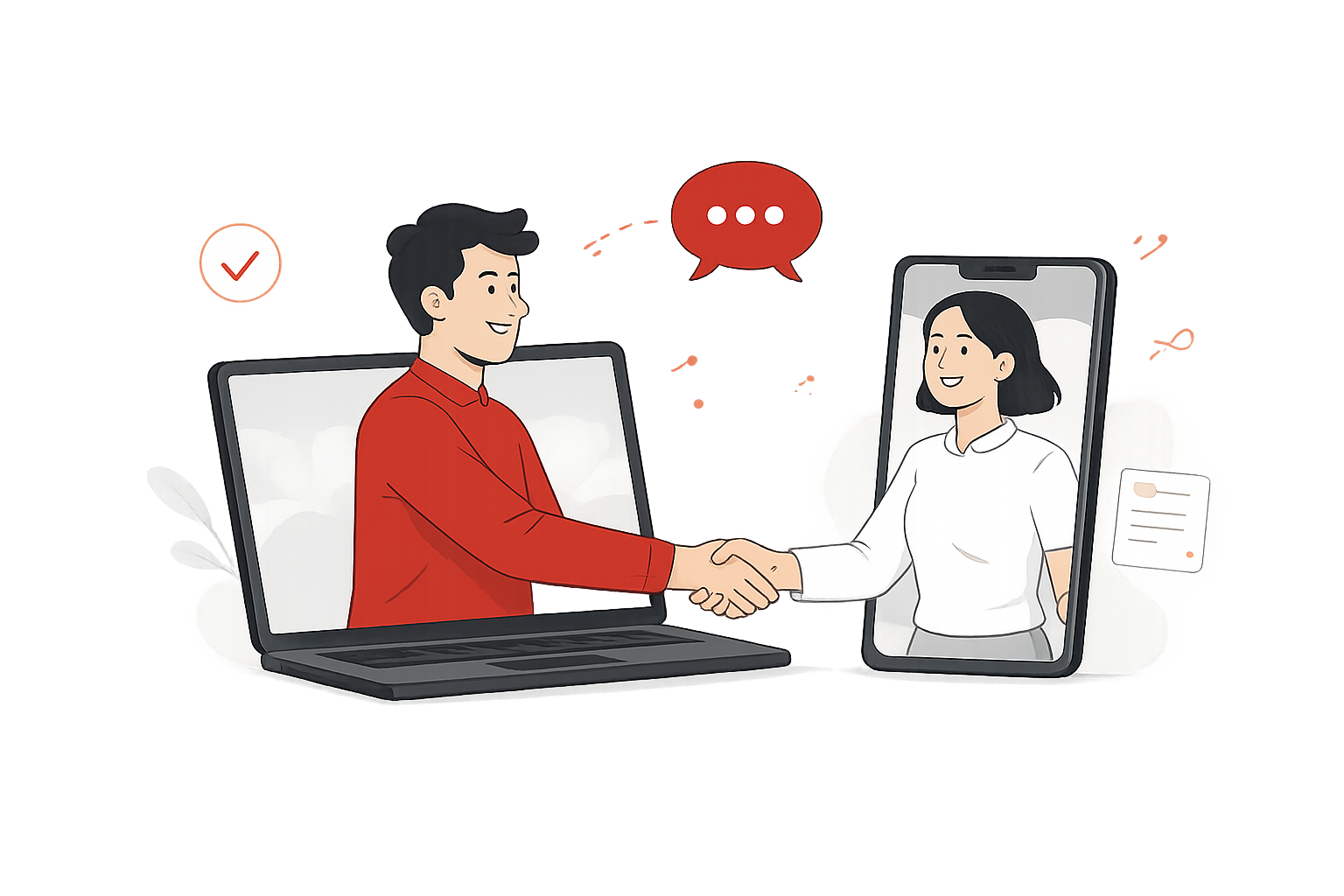 Trusted introduction turning into collaboration
